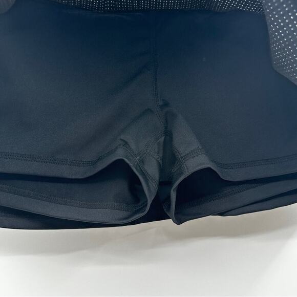 Z by Zella Black Perforated Eyelet Activewear Golf Tennis Skort Size M - Picture 3 of 9